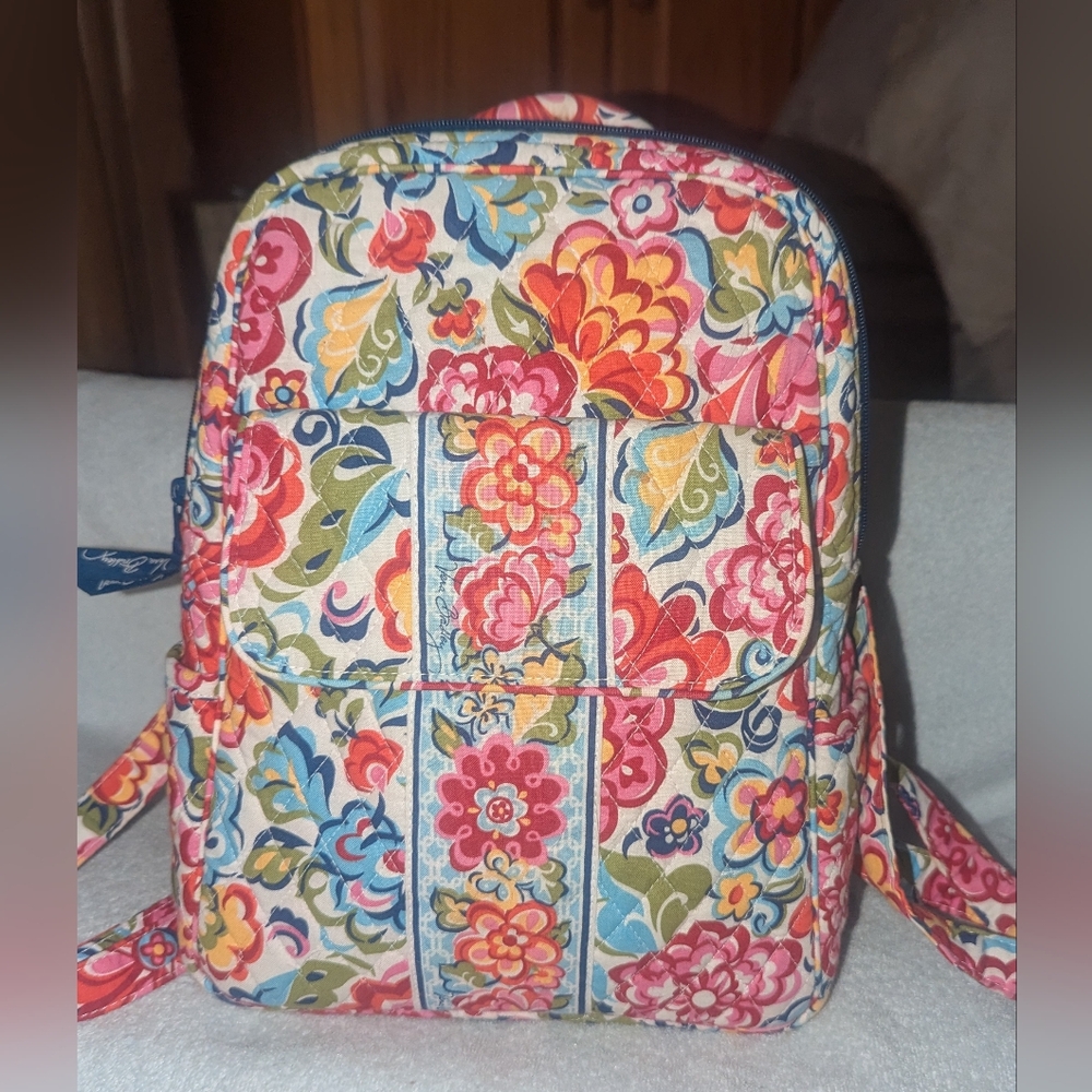 Vera Bradley Hope Garden backpack.